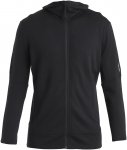 Icebreaker - Fleece aus Merinowolle - M Merino 260 Quantum LS Zip Hoodie Black f