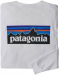 Patagonia - T-Shirt aus recycelter Baumwolle - M's L/S P-6 Logo Responsibili-Tee