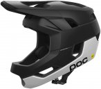 POC - MTB-Vollvisierhelm - Otocon Race Mips Uranium Black/Hydrogen White Matt  -