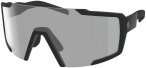 Scott - Sonnenbrille - Shield LS Black Matt Grey Light Sensitive  - schwarz