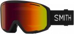 Smith - Skibrille - Blazer Black Red Sol-X Mirror  - schwarz