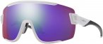 Smith - Sonnenbrillen - Wildcat White Silver Chromapop Multiplayer Violet  - Wei