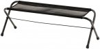 Snow Peak - Klappbare Bank aus Maschenware - Mesh Folding Bench Black  - schwarz