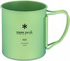 Snow Peak - Tasse aus Titan - Titanium Single Wall 450 Mug Green  - Grün