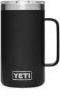 Yeti - Isotherme Tasse - Rambler 24 Oz Mug Black  - schwarz