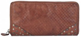 Chiemsee Cow Hawai Geldbörse Leder 19,5 cm cognac
