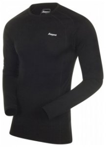 Bergans Fjellrapp Shirt, black, Größe S