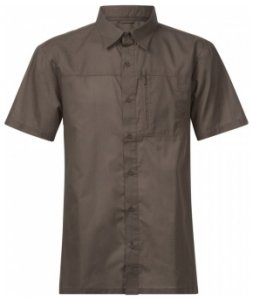 Bergans Sletta Shirt Short Sleeve, clay, Größe S