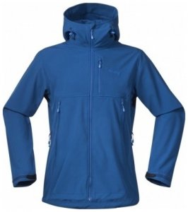 Bergans Stegaros Jacket, ocean/athens blue/light winter, Größe XXL