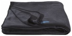 Cocoon Fleece Blanket / Fleecedecke, charcoal, Größe 200x160cm