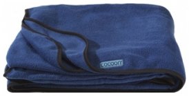 Cocoon Fleece Blanket / Fleecedecke, deep blue, Größe 200x160cm