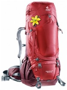 Deuter Aircontact Pro 55+15 SL, cranberry-aubergine, Größe 55 Liter