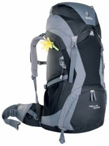 Deuter Trek Lite 45+10 SL, black-titan, Größe 45 Liter