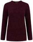 Blue Loop Originals Essential Sweater Women, bordeaux melange B262, Grï¿½ï¿