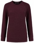 Blue Loop Originals Woolcel Pullover Women, wine B079, Grï¿½ï¿½e XL