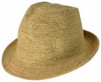 Capo Rio Melange Hat, straw, Grï¿½ï¿½e L/XL