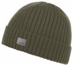 Capo Wollmütze gerippt, komplettes Fleecefutter, olive, Grï¿½ï¿½e L/XL