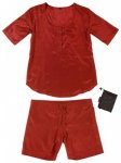 Cocoon Womens Adventure Nightwear Shirt und Short, raspberry, Grï¿½ï¿½e M