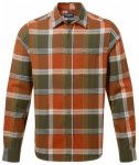 Craghoppers Thornhill Long Sleeved Shirt, potters clay check new, Grï¿½ï¿½