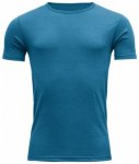 Devold Breeze 150 Man T-Shirt, blue melange, Grï¿½ï¿½e XL