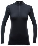 Devold Breeze 150 Woman Zip Neck, black, Grï¿½ï¿½e XL