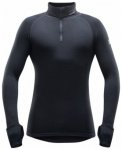 Devold Expedition 235 Man Zip Neck, black, Grï¿½ï¿½e S