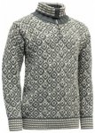 Devold Svalbard Sweater Zip-Neck, turbulence/offwhite, Grï¿½ï¿½e XS