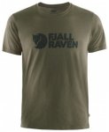Fjällräven Logo T-Shirt, dark olive, Grï¿½ï¿½e S