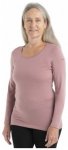 Icebreaker 200 Oasis LS Scoop Women, chrystal, Grï¿½ï¿½e S