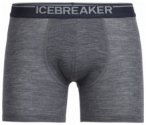 Icebreaker Anatomica Rib Boxers, gritstone hthr/stealth, Grï¿½ï¿½e S