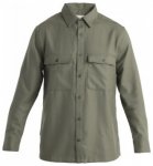 Icebreaker Dawnder LS Flannel Shirt, loden, Grï¿½ï¿½e S