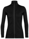 Icebreaker Quantum III LS Zip Women, black, Grï¿½ï¿½e S