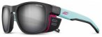 Julbo Shield M, schwarz/hellblau/rosa