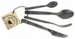 Kupilka Besteckset 4-teilig, schwarz