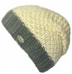 KuSan Button Down Floppy Beret 2 Tone, white 2 tone, Grï¿½ï¿½e One size