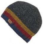 KuSan Hi Rib Pull On Cap, charcoal/caramel, Grï¿½ï¿½e One size