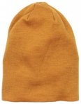 Leuchtfeuer Strickmütze Merino Uni Lang, ocker, Grï¿½ï¿½e One size