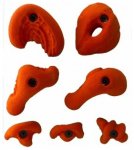 Metolius PU Klettergriffe Super 7 Set, naturals