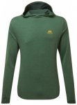 Mountain Equipment Glace Hooded Mens Top, fern, Grï¿½ï¿½e XL