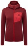 Mountain Equipment Lumiko Hooded Womens Jacket, rhubarb/capsicum, Grï¿½ï¿½