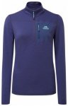 Mountain Equipment Lumiko Women Zip-T, amethyst/medieval blue, Grï¿½ï¿½e 1