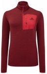 Mountain Equipment Lumiko Women Zip-T, rhubarb/capsicum, Grï¿½ï¿½e 14 UK