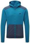 Mountain Equipment Oracool Hooded Mens Jacket, mykonos blue/dusk, Grï¿½ï¿½