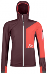 Ortovox Berrino Hooded Jacket Women, winetasting, Grï¿½ï¿½e S