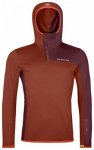 Ortovox Fleece Light Grid SN Hoody, clay orange, Grï¿½ï¿½e XXL