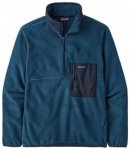 Patagonia Mens Microdini 1/2 Zip Pullover, tidepool blue TIDB, Grï¿½ï¿½e S
