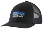 Patagonia P-6 Logo LoPro Trucker Hat, black BLK, Grï¿½ï¿½e one size