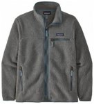 Patagonia Womens Retro Pile Jacket, salt greyw/light plg SALG, Grï¿½ï¿½e X
