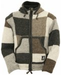 Shakaloha Patchwork Natural Hood Men, natural brown, Grï¿½ï¿½e S