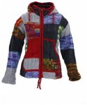 Shakaloha Rib Patchwork Hood Women, bright multi colored, Grï¿½ï¿½e L